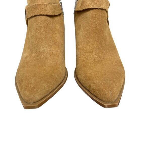 Dolce Vita Nonce Suede Ankle Slip on Booties women's size 9.5 - Picture 3 of 8